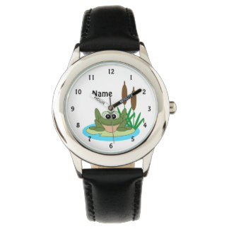Leuke Cartoon Kikkerhorloge Horloge
