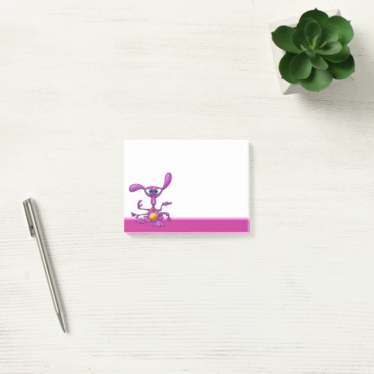 Leuke cartoon post het post-it® notes (Kantoor)