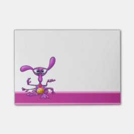 Leuke cartoon post het post-it® notes