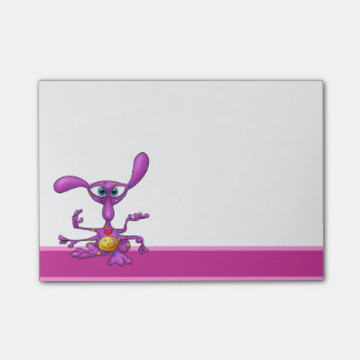 Leuke cartoon post het post-it® notes