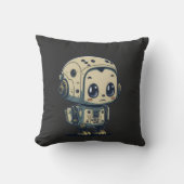 Leuke cartoon robot kussen (Voorkant)