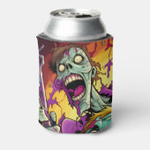 Leuke Cartoon Zombies Blikjeskoeler (Blikje Achterkant)