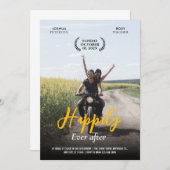 Leuke Casual bruiloft Kaart (Voorkant / Achterkant)