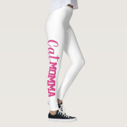 leuke CAT MOMMA-typografie | Leggings