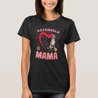 Leuke Catahoula Mama Pet Dog Catahoula Moeder Cade T-shirt