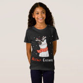Leuke Catmas Rendier Kerstkat Kitten Lover XM T-shirt (Voorkant volledig)