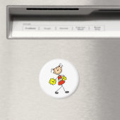 Leuke Cheerleading Stick Figuur Magnet Magneet (Insitu (Vaatwasser))