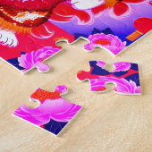 Leuke Chinese Leeuwendans Legpuzzel (Zijkant)