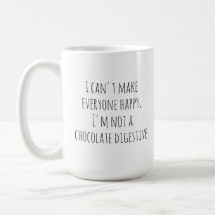 Leuke Chocolate Digestive Gelukkig Koffiemok