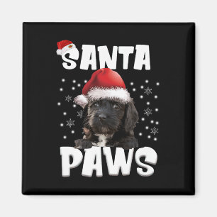 Leuke Cockapoo Christmas Lights Tree Hondenliefheb Magneet