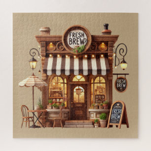 Leuke coffeeshopliefhebbers legpuzzel