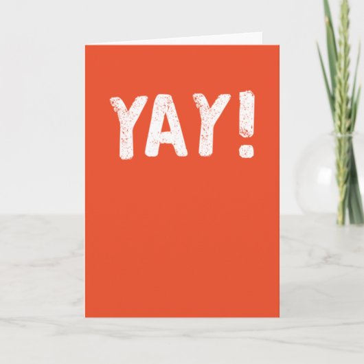 Leuke Congratulatiekaart Kaart (Voorkant)