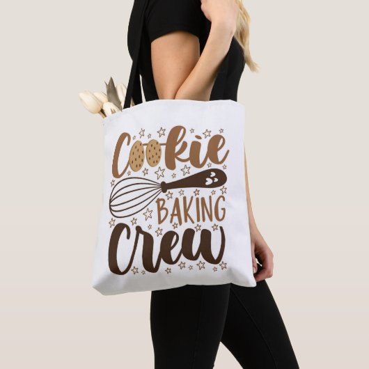 Leuke Cookie Baking Crew Design Draagtas (Dichtbij)