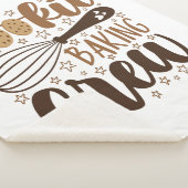 Leuke Cookie Baking Crew Design Sherpa Deken (3/4)