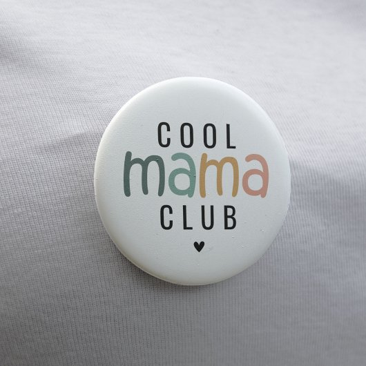 Leuke Cool Mama Club, Mam Gift Ronde Button 7,6 Cm