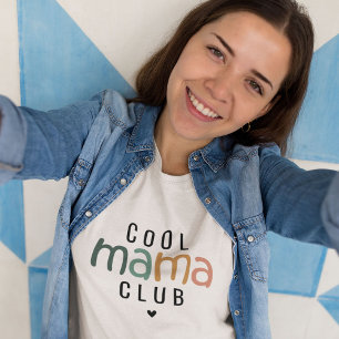Leuke Cool Mama Club, Mam Gift T-shirt