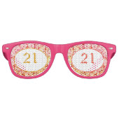 Leuke Cool Novelty Retro Verjaardagsfeest Zonnebri Retro Zonnebril (Voorkant)