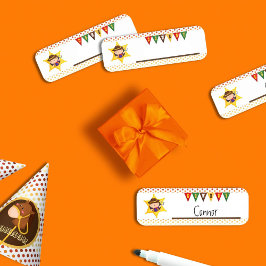 Leuke cowboy wild west naamplaatje