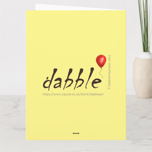 Leuke Crazy Donkey gepersonaliseerde verjaardag Ka Kaart (Achterkant)