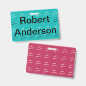 Leuke Creëer Je Eigen Beste Badge (Voor- en achterkant)