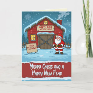 Leuke Crisis Leuk Kerstfeest Kaart