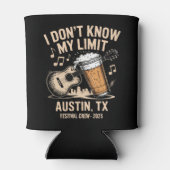 Leuke  Custom Austin Festival Crew Blikjeskoeler (Achterkant)