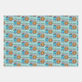 Leuke "Cutie Pies" Schattigee Pi Symbool & Pie Pun Inpakpapier Vel (Voorkant 2)