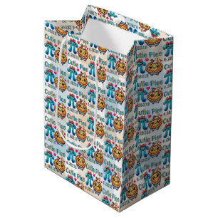 Leuke "Cutie Pies" Schattigee Pi Symbool & Pie Pun Medium Cadeauzakje
