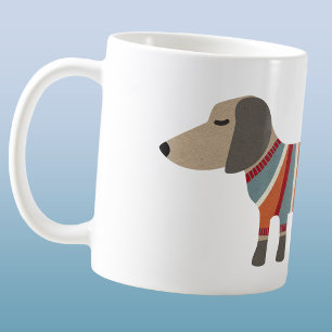 Leuke Dachshund-hond Koffiemok