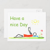 leuke dag briefkaart (Voorkant / Achterkant)