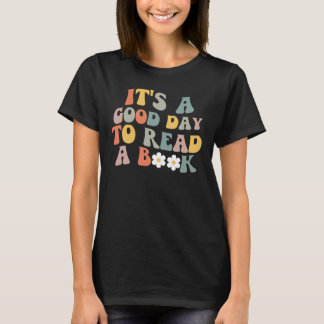 Leuke Dag Om Een Boek Te Lezen Retro T-shirt