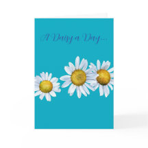 Leuke Daisy Verjaardagskaart