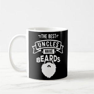 Leuke De Beste Ooms Hebben Baarden Print  Koffiemok