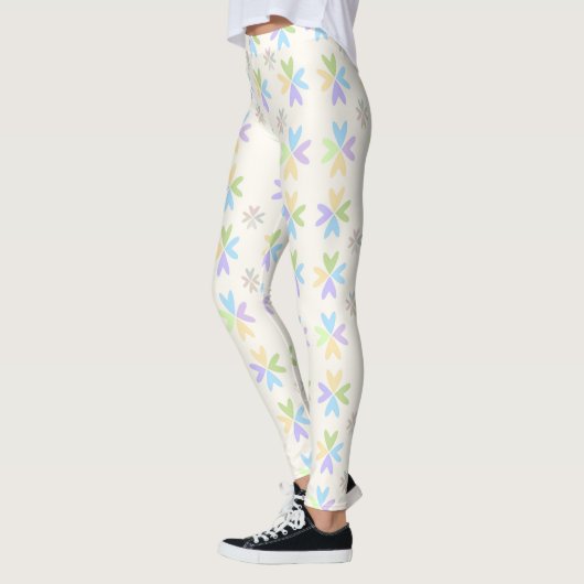 Leuke decoratieve achtergrond voor stof leggings (Links)