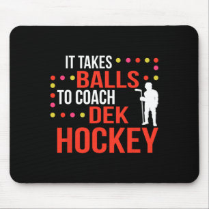 Leuke Dek Hockey Coach IJshockey Lover Coach Muismat