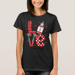 Leuke dermatologie levens harten grappig t-shirt