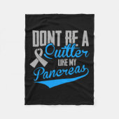 Leuke diabetes - wees geen stiller zoals mijn alvl fleece deken (Voorkant)