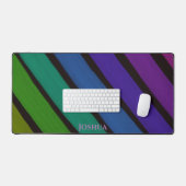Leuke diagonale streep Happy Rainbow Bureaumat (Keyboard & Muis)