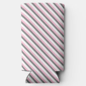 Leuke diagonale strepen patroon aangepaste naam (Achterkant)