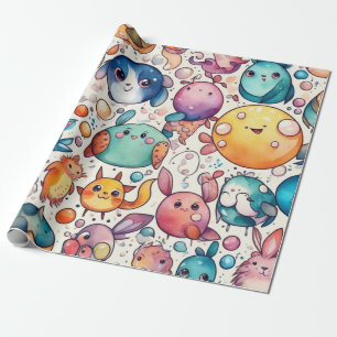 Leuke dieren cadeau ideeën Wrapping Paper Cadeaupapier