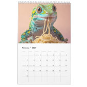 Leuke dieren met eten 2025 kalender (Feb 2027)
