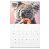 Leuke dieren met eten 2025 kalender (Mar 2026)