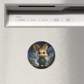 Leuke dieren onder de sterrenhemel magneet (Insitu (Vaatwasser))