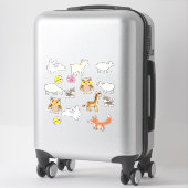 Leuke dieren stickers (Koffer)