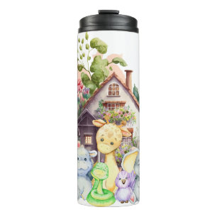 Leuke Dieren Thermische Tumbler Thermosbeker