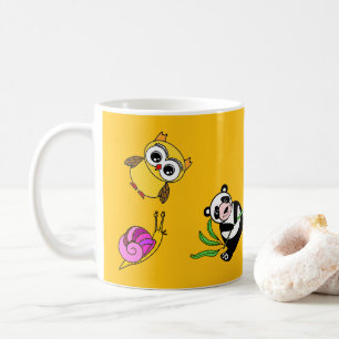 Leuke dierenvrienden koffiemok