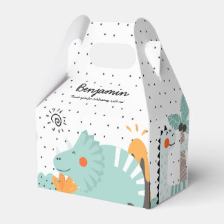 Leuke Dino Dinosaurussen Verjaardagsfeestje Bedankdoosjes