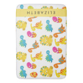 Leuke dinosaurussen, Patroon van dinosaurussen, Jo Badmat (Voorkant Verticaal)