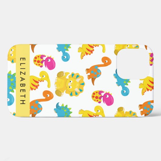 Leuke dinosaurussen, Patroon van dinosaurussen, Jo Case-Mate iPhone Case (Achterkant (horizontaal))