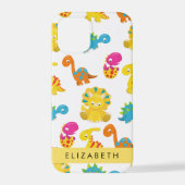Leuke dinosaurussen, Patroon van dinosaurussen, Jo iPhone Hoesje (Achterkant)